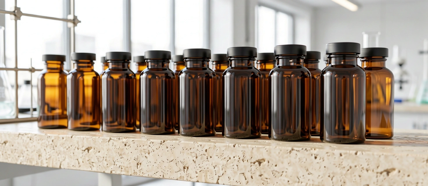 Quality natural supplements in a professional setting